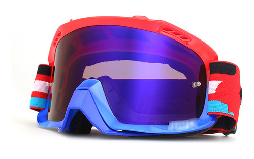 Lentes De Equitación Fox Riding Goggles Speed Motorcycle