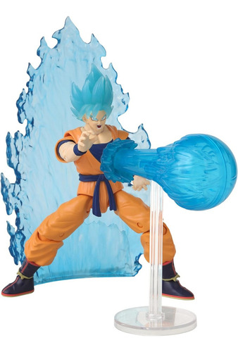 Dragon Ball Power Up Ssj Super Saiyan Blue Goku Figura 6.5