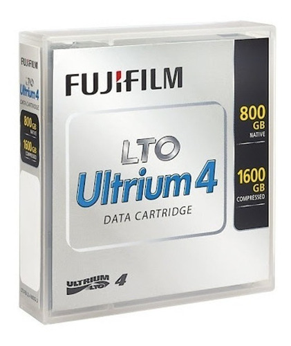 Cinta De Respaldo Lto 4 Fujifilm (lto Ultrium Data Catridge)
