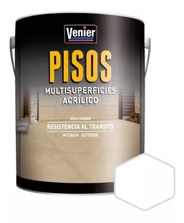 Venier Pisos Multisuperficies Int/ext | Blanco | 4lt