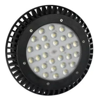 Imagem 4 de 7 de Luminária Led High Bay Ufo Industrial 100w Bf Bivolt