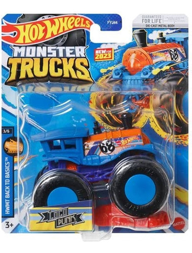 Hot Wheels Monster Trucks Loco Punk Camion Monstruo