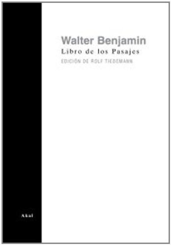 Libro De Los Pasajes (td) - Walter Benjamin