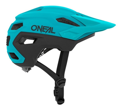 Casco De Bicicleta Downhill Oneal Trailfinder Split Teal Color Verde Talla XSM