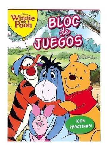 Bloc De Juegos Winnie The Pooh, Pegatinas