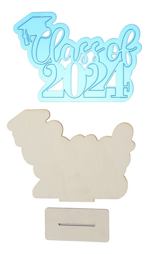 Centros De Mesa De Madera Para Graduación 2024, Decoración P