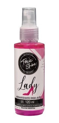 Toxic Shine Lady Essence 120 Cc Fragancia Perfume Auto