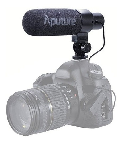 Microfone Aputure Direcional V-mic D1 Para Canon Nikon Sony