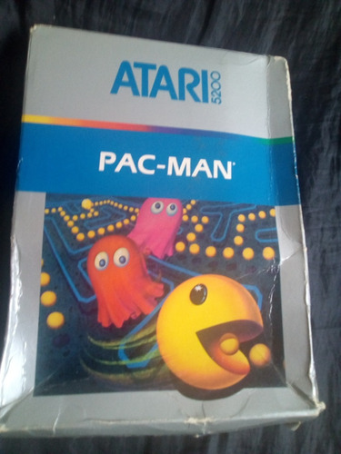 Juego De Atari 5200 Pac Man En Caja Nuevo