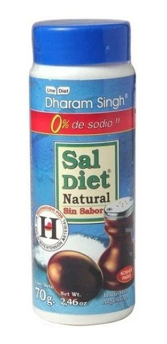 Dharam Singh Sal Diet Natural 0% Sodio Sin Sabor 140g