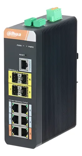 Switch Dahua Industrial Poe Administrable De Capa 2;