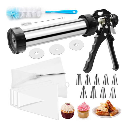 Churro Maker Con Kit De Acero Inoxidable 304