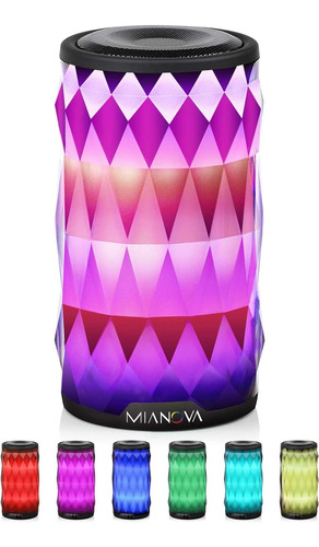 Parlante Mianova - Bocina Led Con Bluetooth