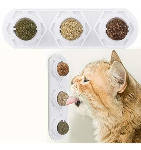 Peteast Catnip Juguetes, Comestible Catnip Bolas