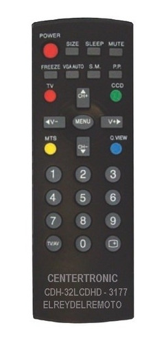 Control Remoto Cdh-32lcdhd Para Tv Hitachi Lcd Grundig 3177