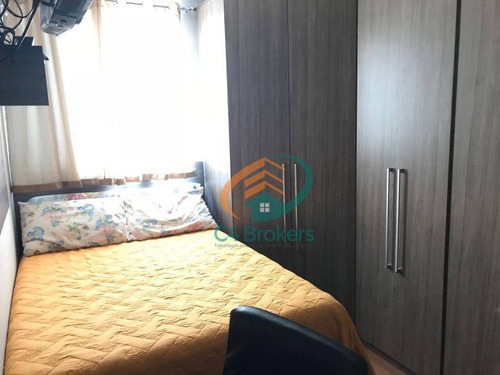 Apartamento Com 2 Dormitórios À Venda, 60 M² Por R$ 325.000,00 - Vila Esperança - São Paulo/sp - Ap3867
