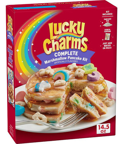 Harina Hot Cakes Muffins Lucky Charms Con Cereal