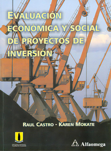 Evaluación Económica Y Social De Proyectos De Inversión, De Varios Autores. 9586824583, Vol. 1. Editorial Editorial Alpha Editorial S.a, Tapa Blanda, Edición 2003 En Español, 2003