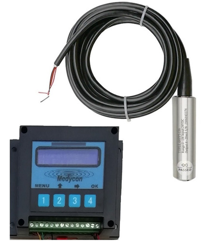 Sensor Nivel Sumergible Agua Tanque Con Control Automatico