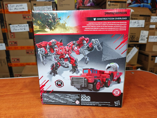 Transformers Studio Series Constructicon Overload Nuevo