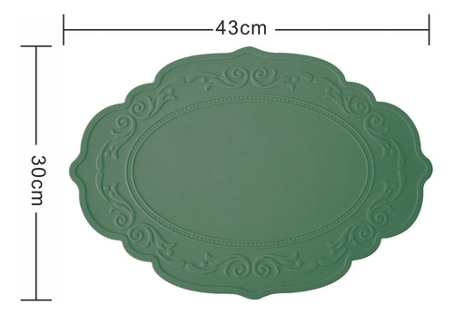 Mantel Individual Para Mesa De Comedor, Tapete De Silicona