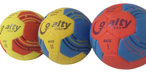 Pelota Handball Goalty Orbit Numero 2 Plateado 4