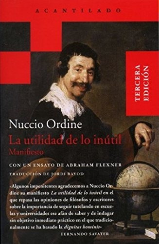 Libro La Utilidad De Lo Inutil De Ordine Nuccio