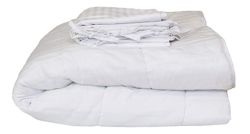 Relleno Inserto Duvet Inhome Microfibra Individual Blanco