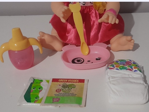Baby Alive Hora De Comer Loira Em Português. (Usado)