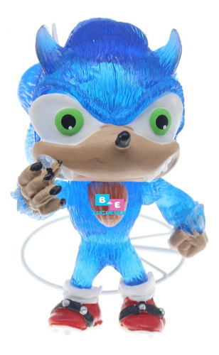 Muñeco Funko Sonic 14 Cm + Morral