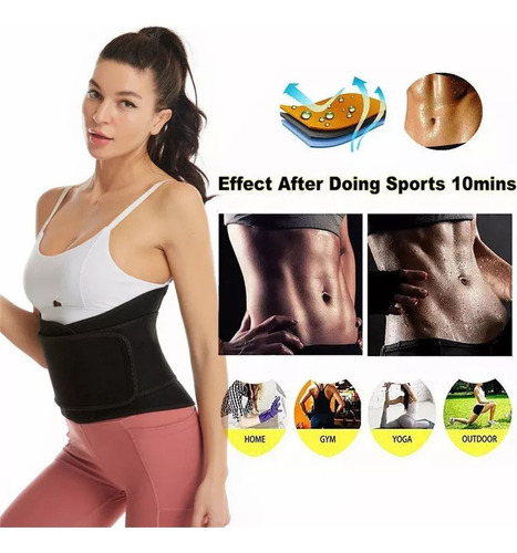 - Fajas Reductoras Abdomen Mujer Para Sudar Fajas Reductor