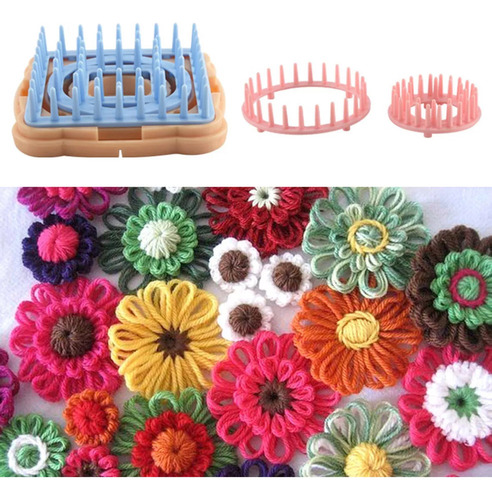 Kit De Máquina For Tejer Flores Máquina De Hacer Flores B