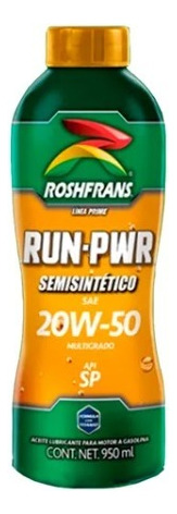 Aceite Semi Sintético Roshfrans 20w-50 Tienda Fisica