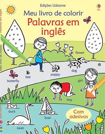 Palavras Em Ingles - Meu Livro De Colorir