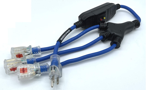 Cw43544 Ber Pro-serie Gfci Cable Extension Bloqueo Seguridad
