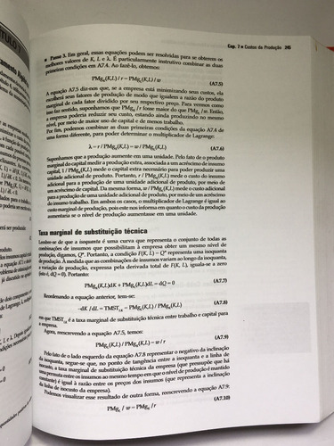 Livro Microeconomia Quinta Edição I376 (Usado)
