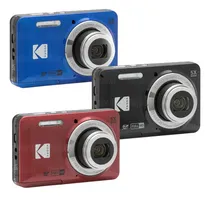 Comprar Camera Kodak Compacta 16mp Fullhd 5x Pixpro Fz55 Cor Kodak Vermelha