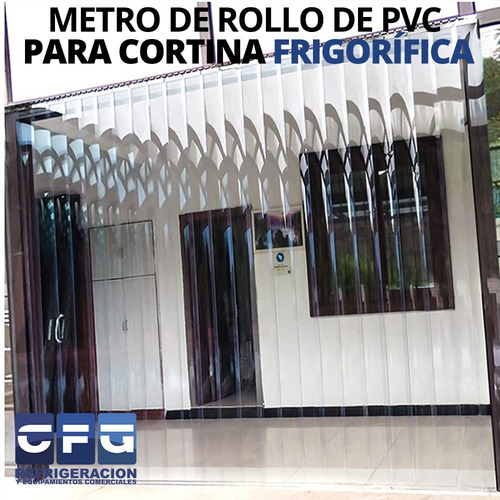 Cortina Pvc Transparente Para Cámaras Frigoríficas!a Medida!