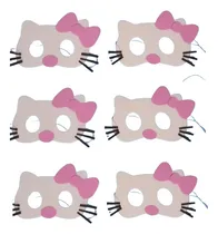 Comprar Antifaz Kitty Hello Kitty Cotillon Goma Eva X10  Unidades