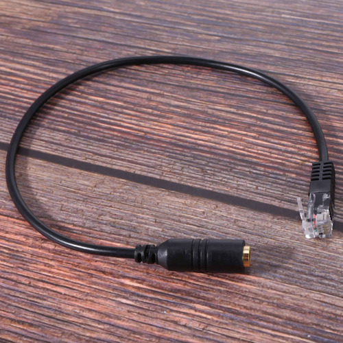 3 Conectores De 3,5 Mm A Rj9 Para Auriculares iPhone Y Of-fs