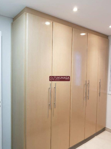 Apartamento Com 3 Dormitórios À Venda, 84 M² Por R$ 585.000,00 - Centro - Guarulhos/sp - Ap4818