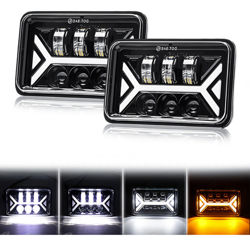 Auxiliar Faros Led 5 Pulgadas Para Jeep Wrangler Alta Y Baja