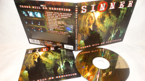 Sinner - There Will Be Execution (digipack Metal Mind Produc