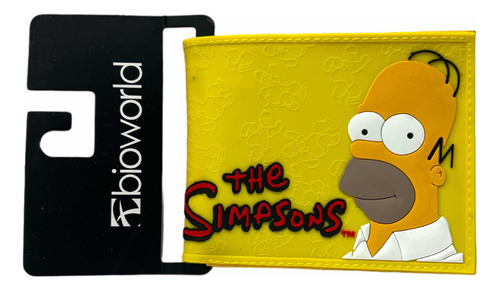 Billetera Los Simpsons Vs Bart Con Gafa Fachero Calidad Pu +