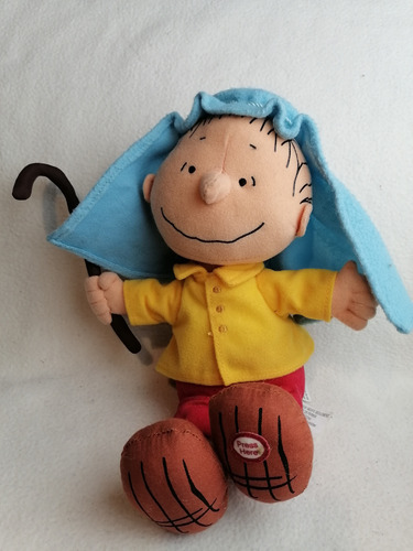 Peluche Original Charlie Brown Pastor Snoopy Peanuts Habla. 