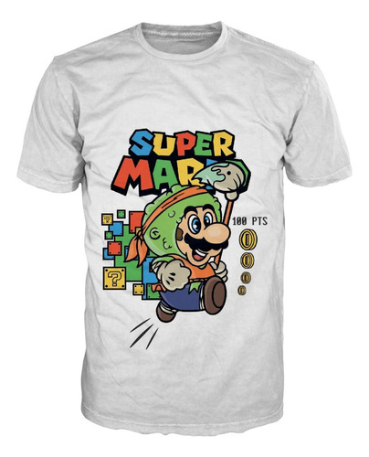 Camiseta De La Película Gamer De Mario Bros (73)