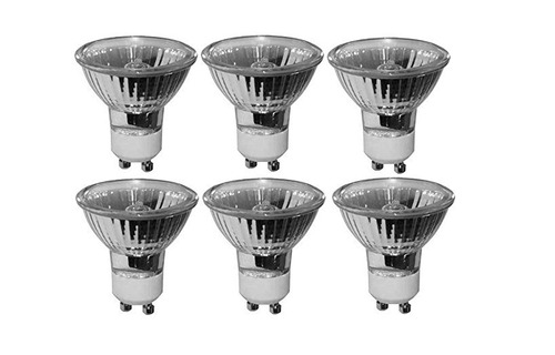 Pack De 6 Bulbos De 35 Watt Gu10 Lámpara Halógena De 120 Vol