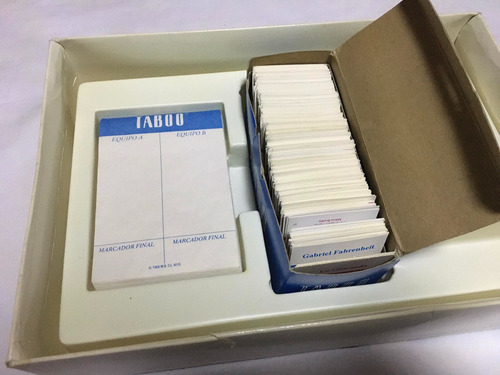 Juego E Mesa Taboo De Hasbro (Usado)