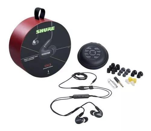 Shure Se215m+spe Auriculares Intraurales Con Microfono Color Blanco