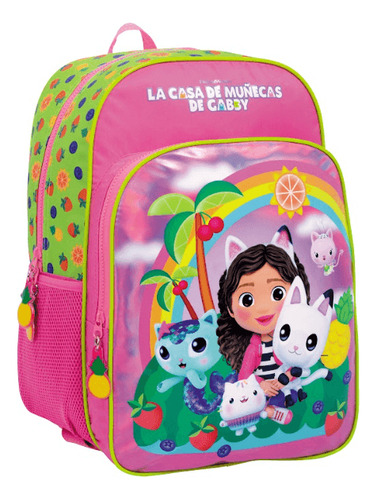 Mochila Espalda Gabbys Dollhouse 16 Rainbow 